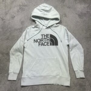 The North Face Half Dome Hoodie Women's XS Light Blue Hooded Sweatshirt‎ Outdoor